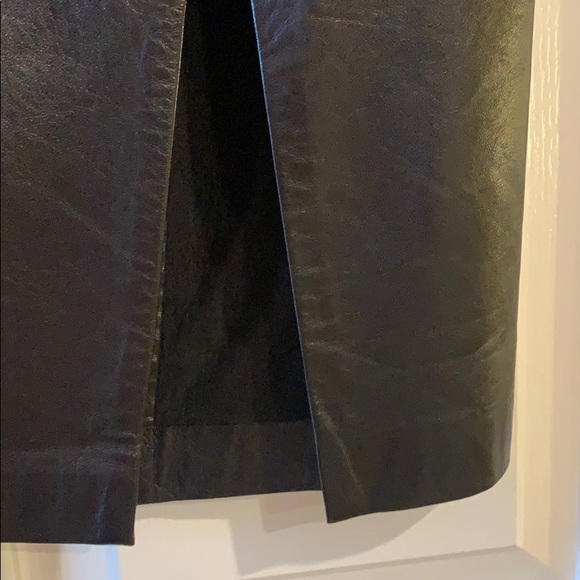 Vintage Cache leather halter dress - Picture 2 of 4